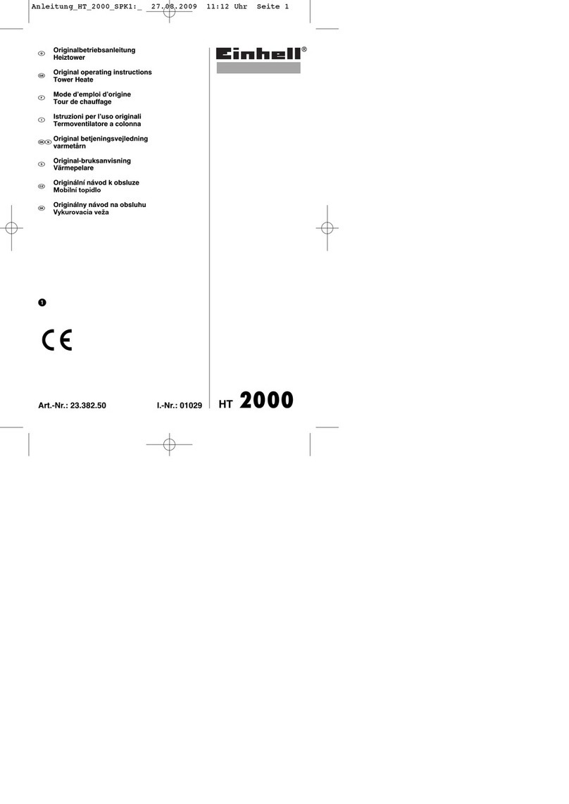 EINHELL HT 2000 User manual