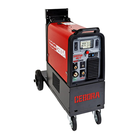 Cebora Synstar 330 TC User manual Cebora Synstar 330 TC User manual