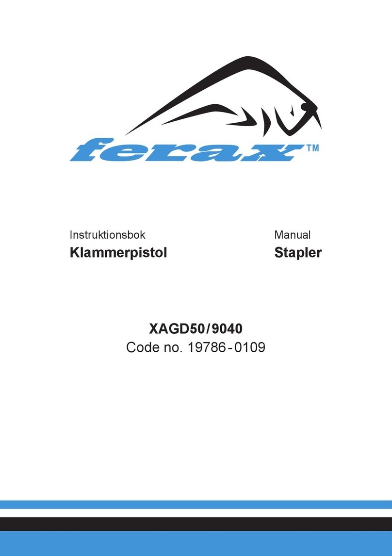 Ferax XAGD50/9040 User manual Ferax XAGD50/9040 User manual