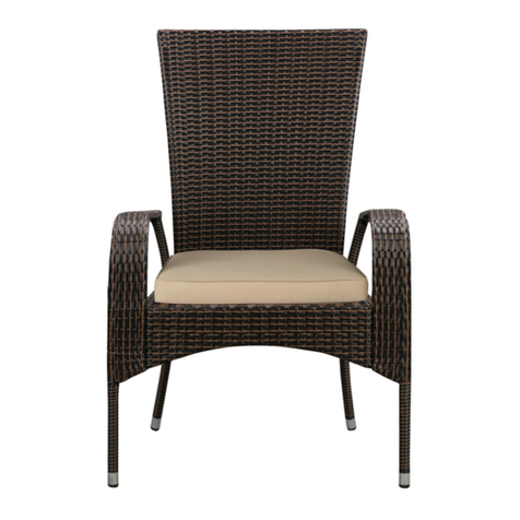 Balkene Home Comfort-Height Coconino Wicker Chair Assembly instructions Balkene Home Comfort-Height Coconino Wicker Chair Assembly instructions