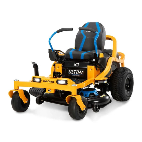 Cub Cadet Ultima ZT Series Operator's manual