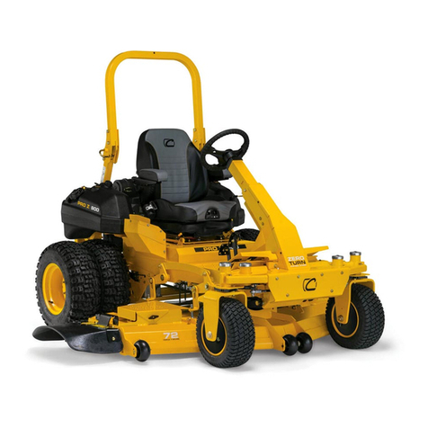 Cub Cadet Pro Z Series 900 Lapbar Operator's manual