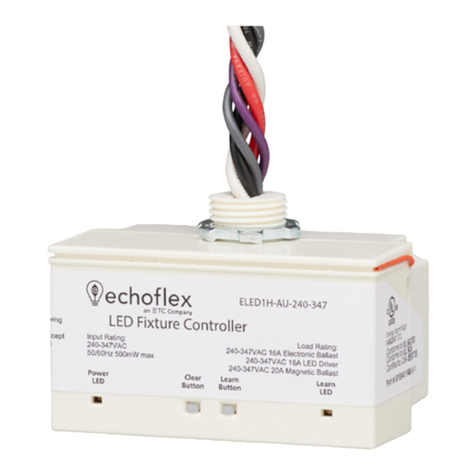 ETC Echoflex ELED1H User manual