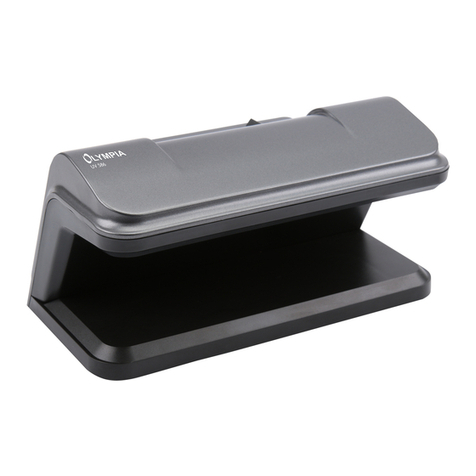 Olympia UV 586 User manual