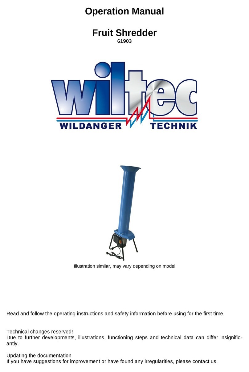 WilTec 61903 User manual