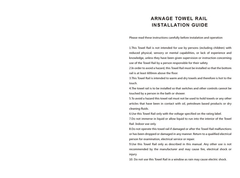 Reina ARNAGE DE-ARG0805 installation guide
