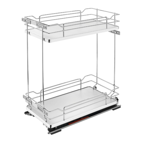 Rev-A-Shelf 5322BCSC11GR User manual