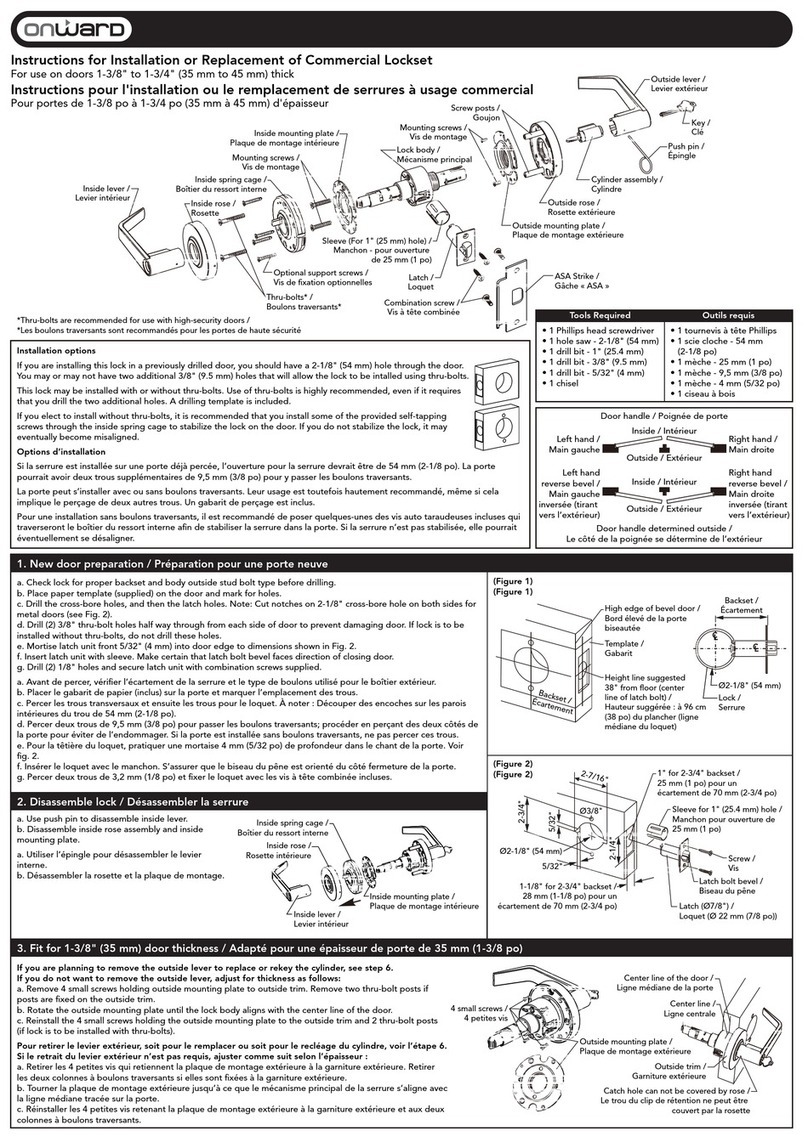 Onward Richelieu FY1270 manual