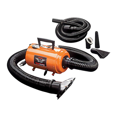 METROVAC Metro Air Force CageMaster Plus quick start guide