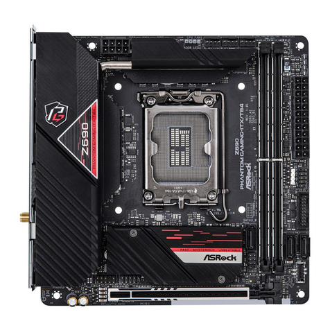 ASROCK Z590 Phantom Gaming-ITX/TB4 User manual