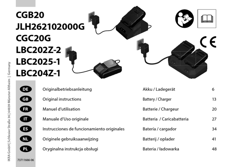Ikra CGB20 Original instructions