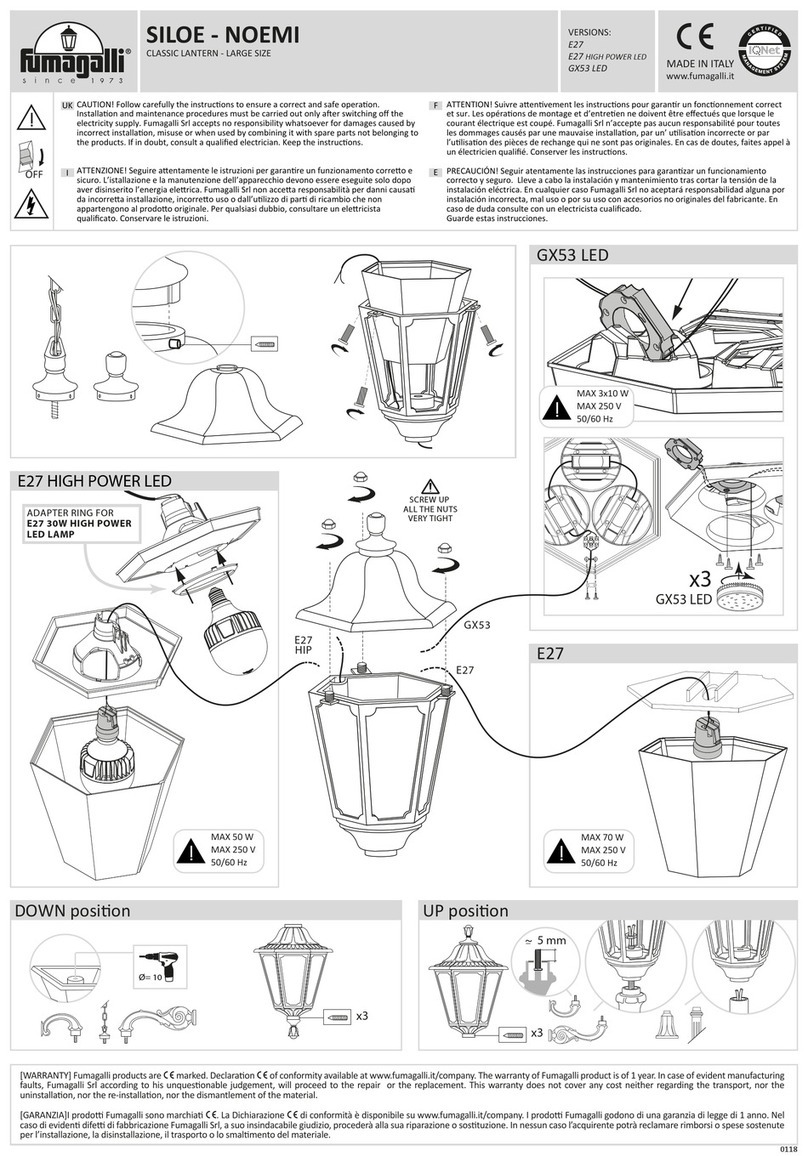 Fumagalli SILOE quick guide