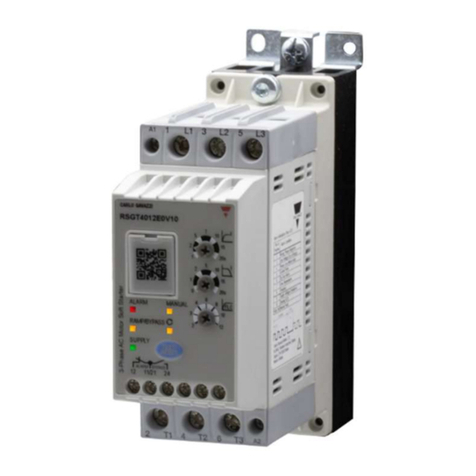 CARLO GAVAZZI RSGT User manual