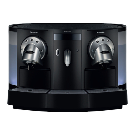 Nespresso Gemini 200 user manual