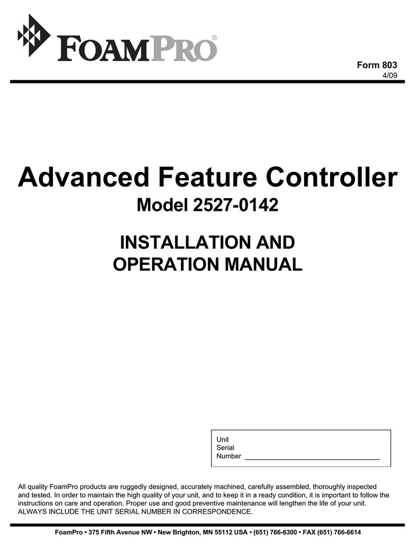 FoamPRO 2527-0142 User manual
