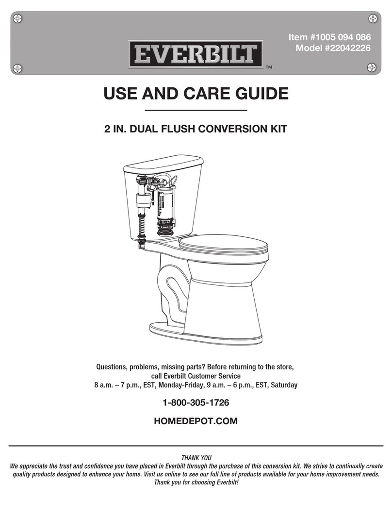 Everbilt 22042226 Use and care guide Everbilt 22042226 Use and care guide