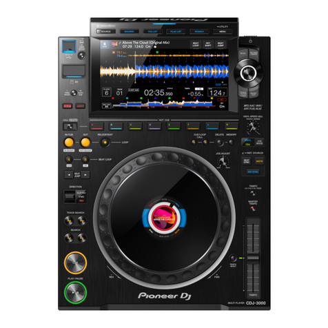 PIONEER DJ CDJ-3000 quick start guide