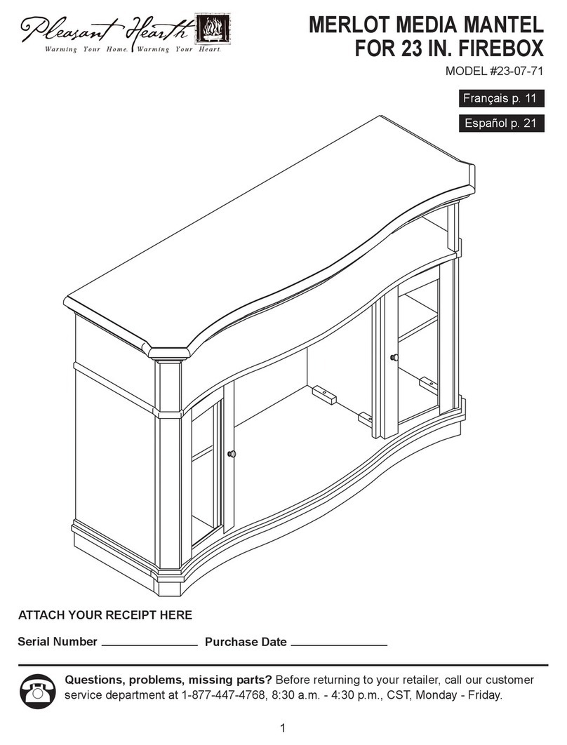 pleasant hearth 23-07-71 User manual