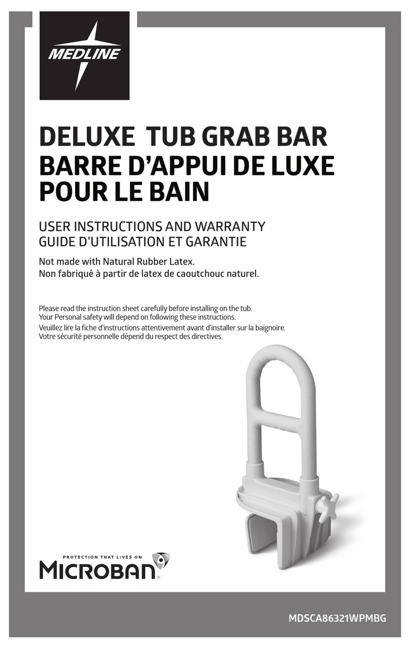 Medline MICROBAN MDSCA86321WPMBG Installation guide