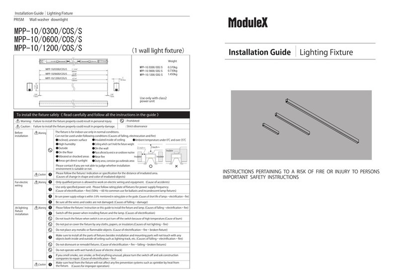 Modulex MPP-10/0300/COS/S User manual