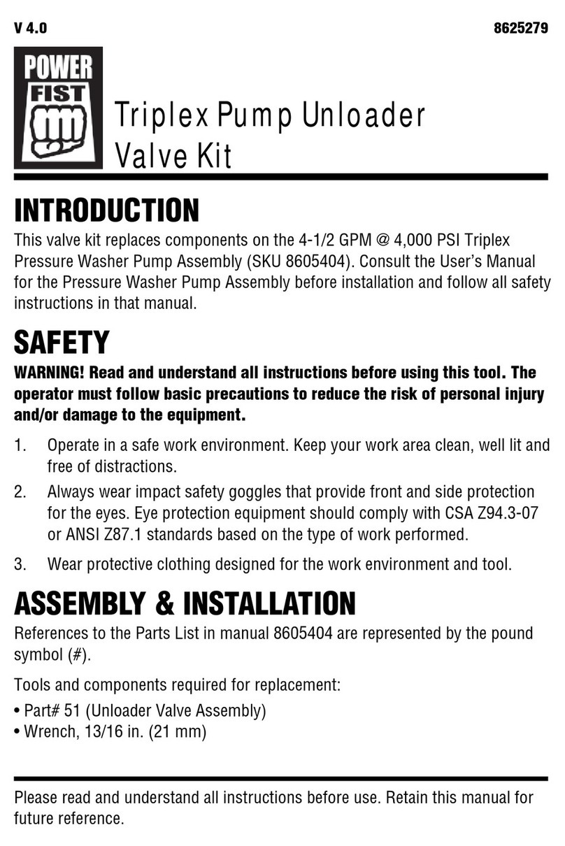 Power Fist 8625279 quick start guide
