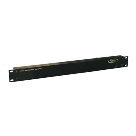 MicroImage Video Systems VDA124RM Operation manual