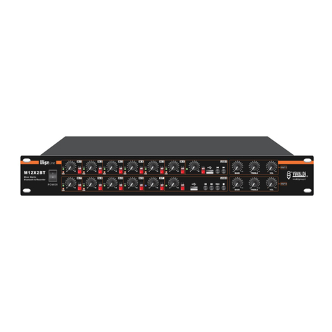 Vivaldi M12X2BT User manual