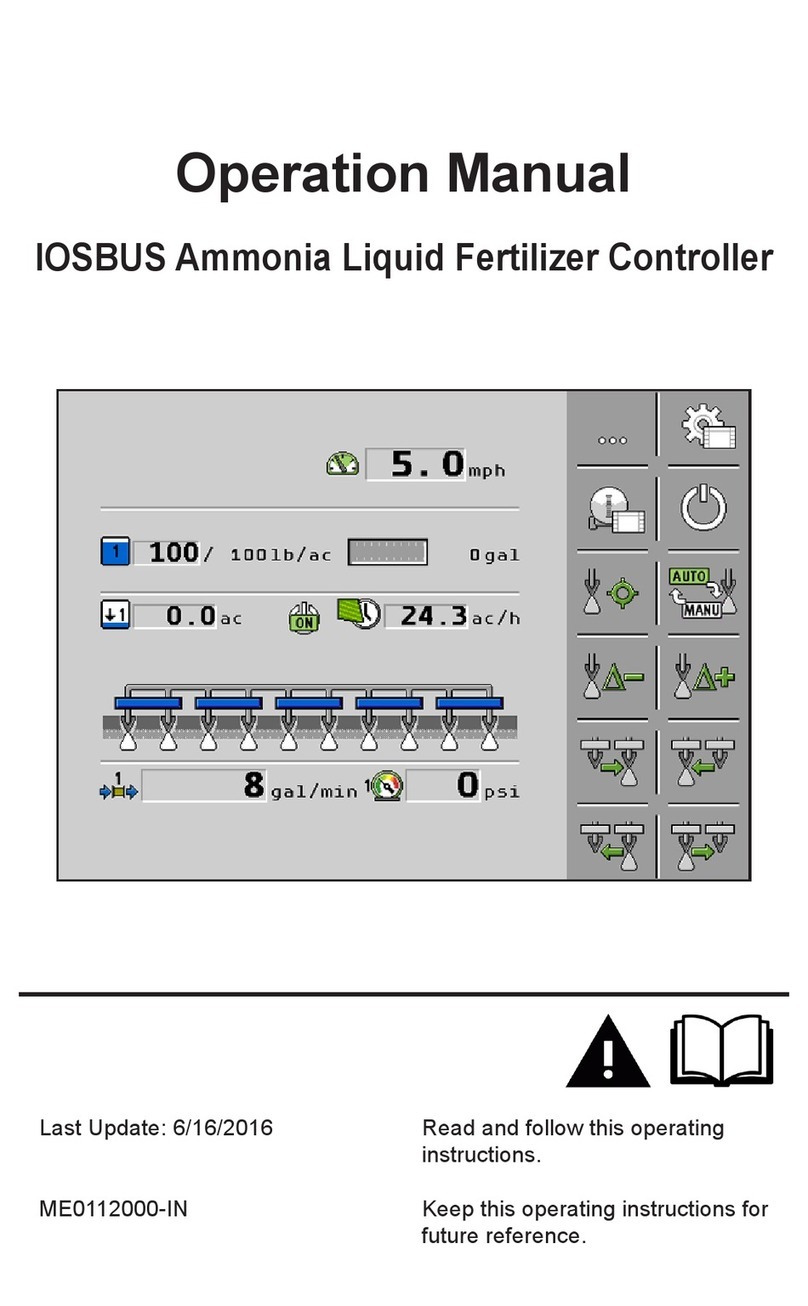 Mueller IOSBUS Ammonia User manual