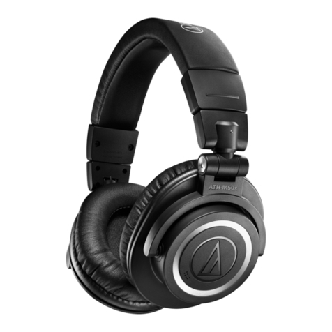 Audio Technica ATH-M50xBT2 User manual