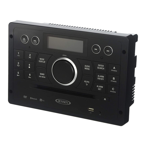 Jensen JWM6A Quick reference guide