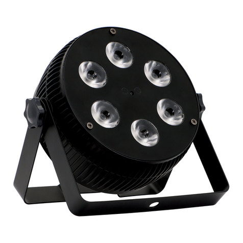 Orion LED flat par can owner's manual