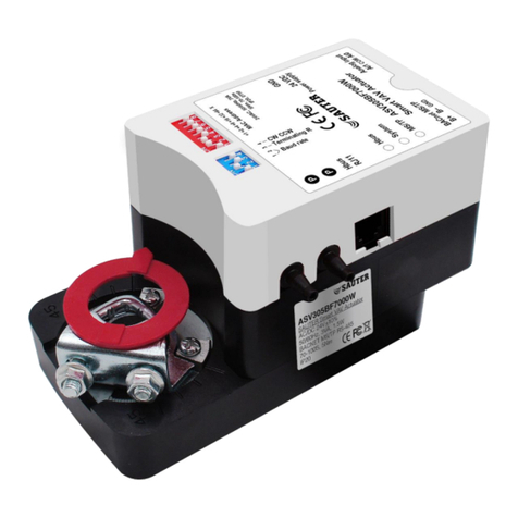 sauter ASV3 User manual