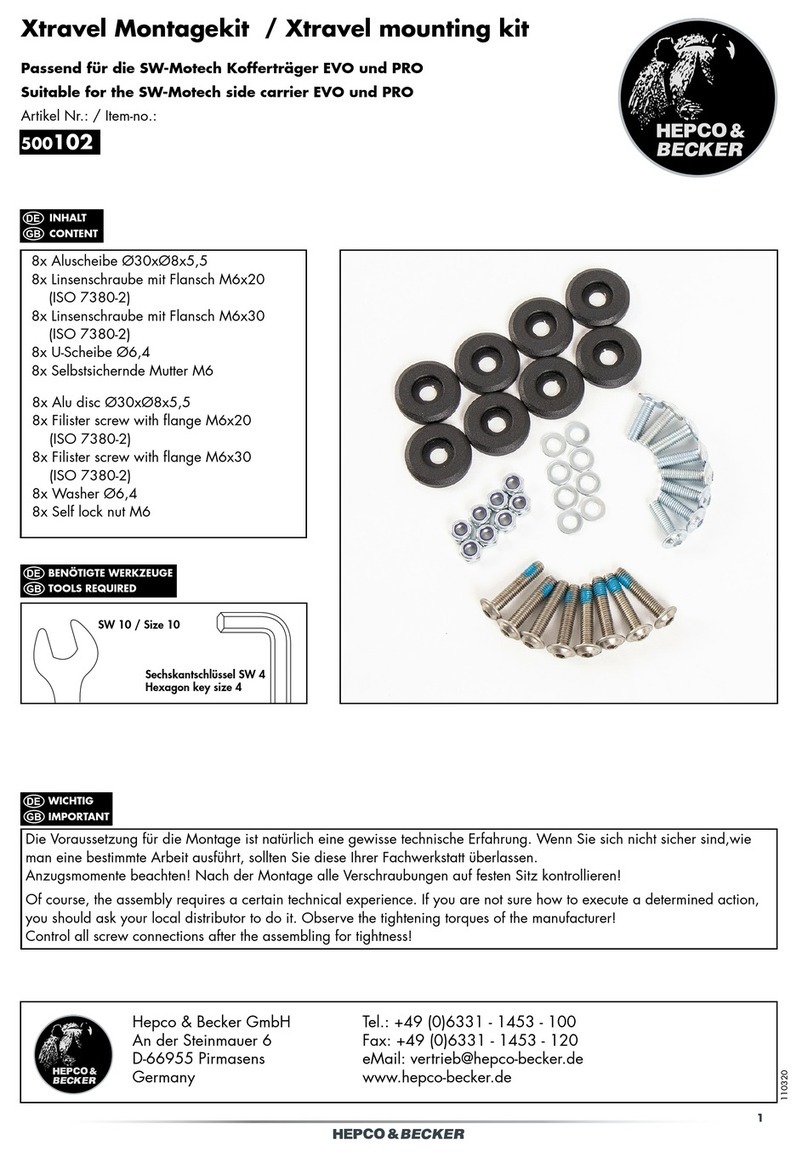 hepco & becker 500102 User manual hepco & becker 500102 User manual