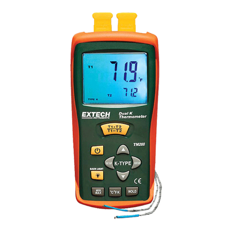 Extech Instruments TM200 user guide