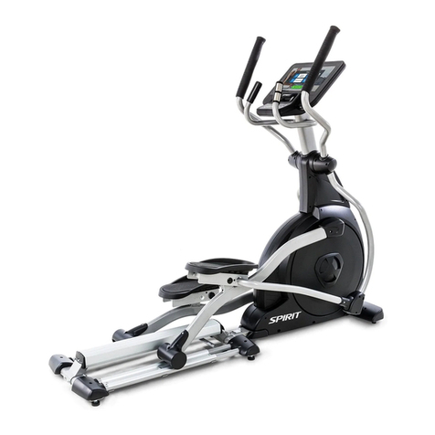 Spirit Commercial CE800ENT Elliptical owner's manual