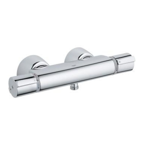 Grohe GROHTHERM 2000 NEW 34 169 User manual