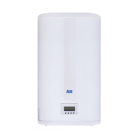ArTi WH FLAT 50-100L Instructions for use