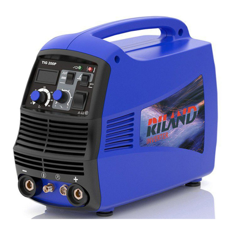Riland TIG 200P User manual Riland TIG 200P User manual