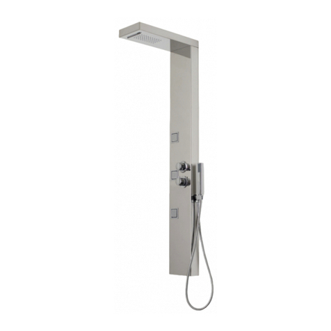 A&E Bath and Shower VISTA-V User manual