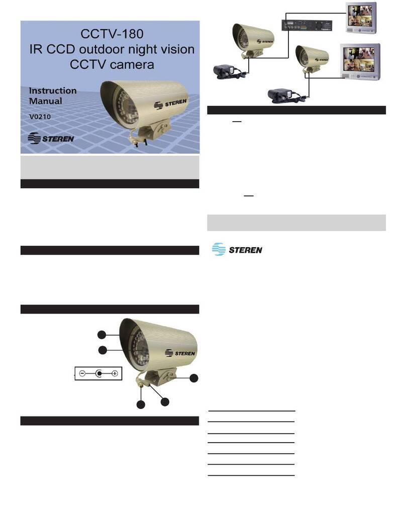 Steren CCTV-180 User manual Steren CCTV-180 User manual
