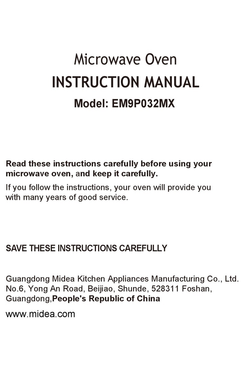 Midea EM9P032MX User manual