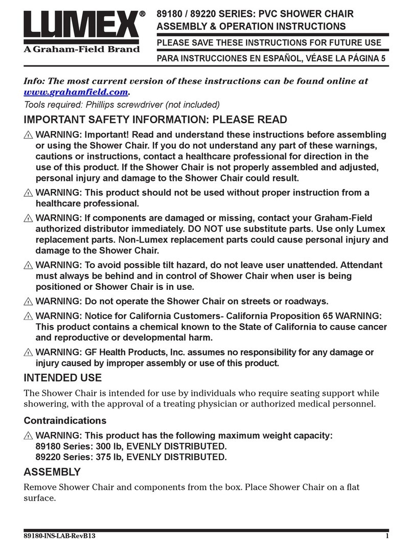 Lumex 89180 Series Parts list manual Lumex 89180 Series Parts list manual