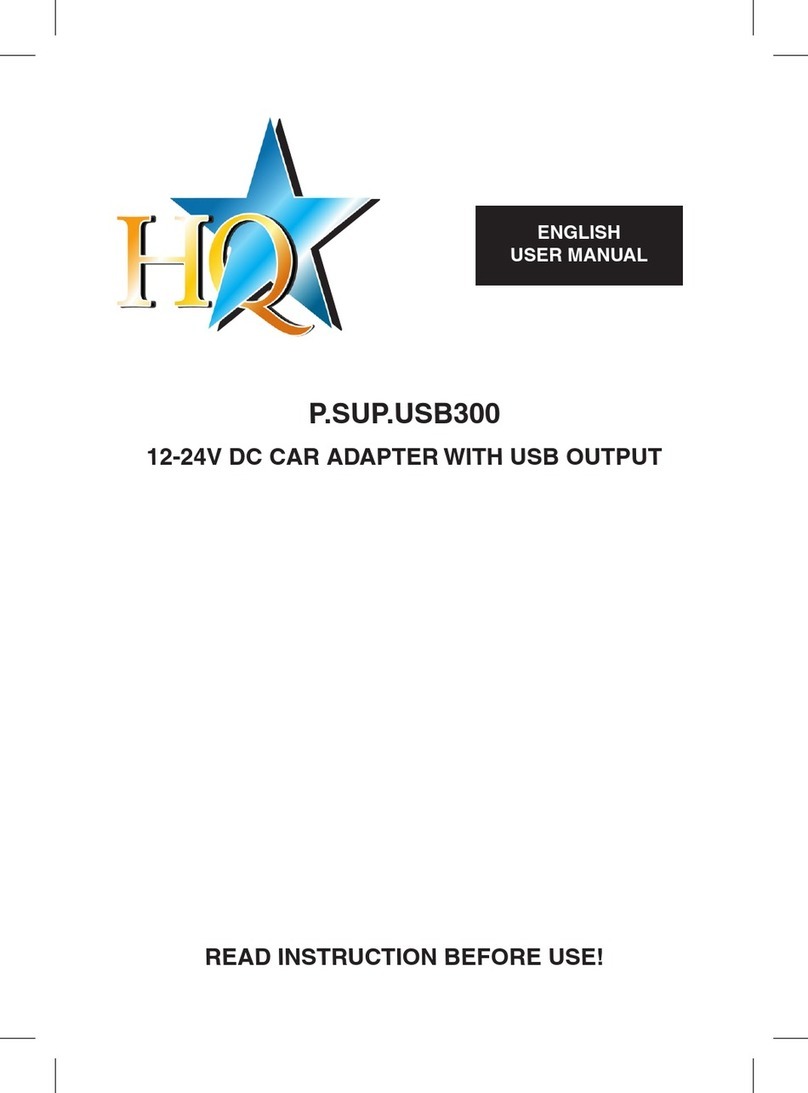 HQ P.SUP.USB300 user manual