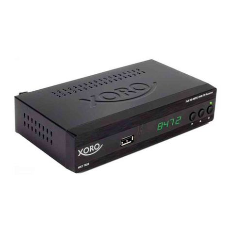 Xoro HRT 7622NP User manual