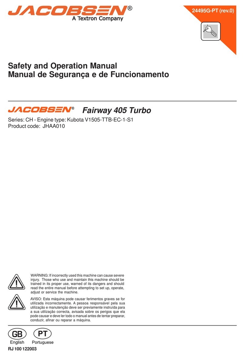Textron JACOBSEN Fairway 405 Turbo Guide Textron JACOBSEN Fairway 405 Turbo Guide