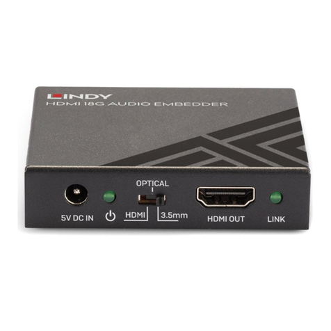 Lindy 38203 User manual