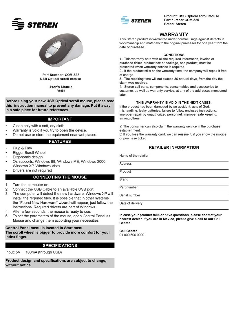 Steren COM-535 user manual