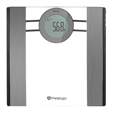 Prestigio Smart Body Fat Scale quick start guide