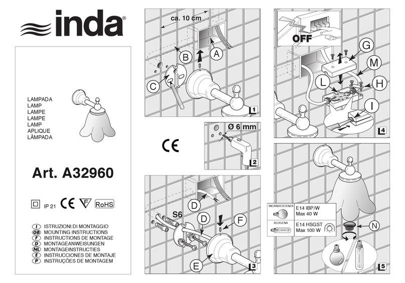 INDA A32960 Mounting instructions