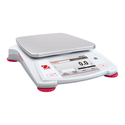 OHAUS Scout STX Operating manual